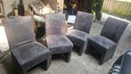 4 eetkamer stoelen, Huis en Inrichting, Stoelen, Gebruikt, Leer, Ophalen of Verzenden, Vier