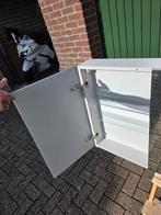 Badkamer Spiegelkast met Glazen Planken, Huis en Inrichting, Badkamer | Badkamermeubels, Minder dan 50 cm, Spiegelkast, Ophalen of Verzenden