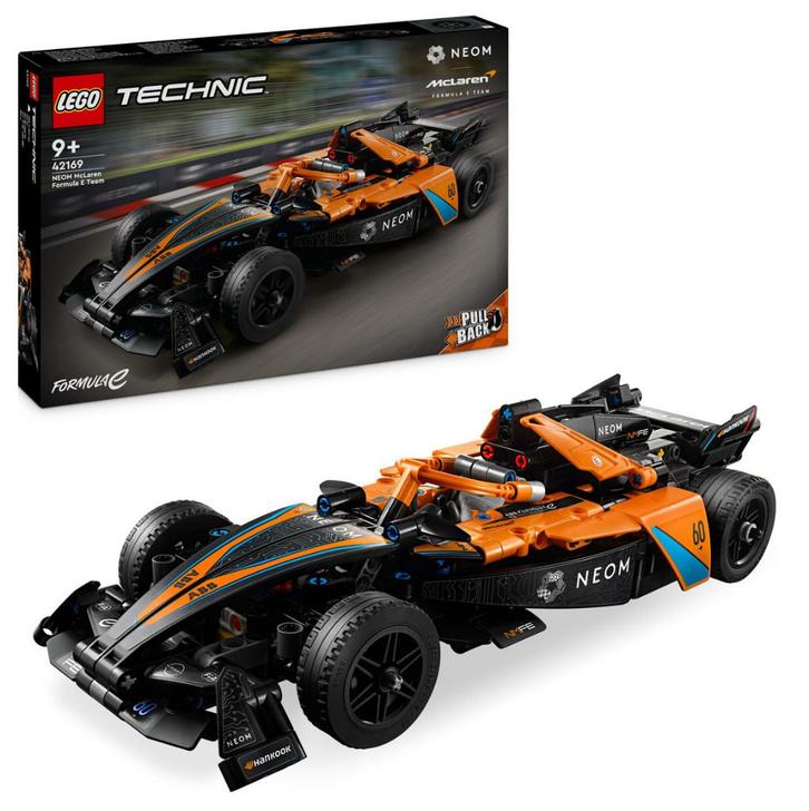 LEGO 42169 Technic Neon McLaren Formula E Racewagen 240delig, Kinderen en Baby's, Speelgoed | Duplo en Lego, Nieuw, Lego, Complete set