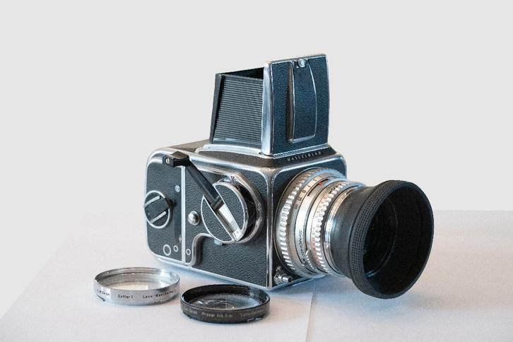 Hasselblad 500C, Audio, Tv en Foto, Fotocamera's Analoog, Niet werkend, Spiegelreflex, Overige Merken, Ophalen