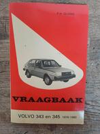 Vraagbaak Volvo 343 en 345, Ophalen of Verzenden