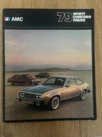 AMC Spirit Concord Pacer 1979 autofolder brochure, Ophalen of Verzenden, Gelezen, Overige merken