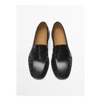 Massimo Dutti Loafer met bandje z, Kleding | Heren, Schoenen, Info@Schoenenenmeer.nl, Zwart, Nieuw, Ophalen of Verzenden
