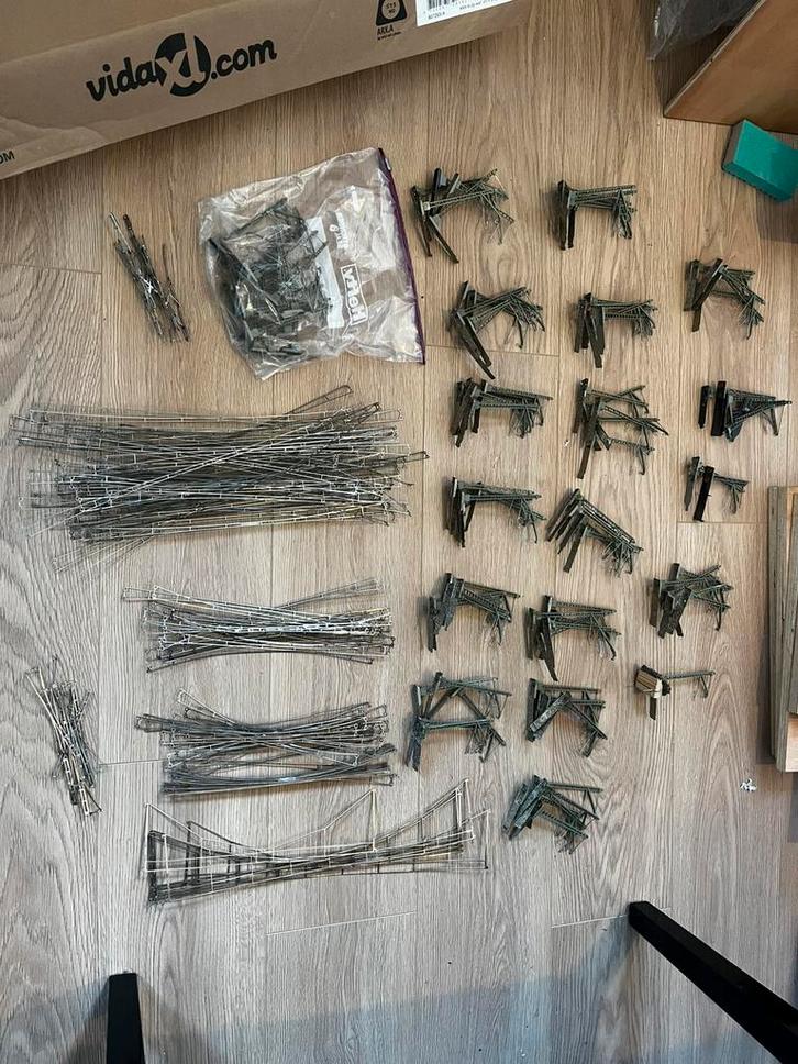 Kavel Marklin h0 bovenleiding voor M rails 100 stuks + draad, Hobby en Vrije tijd, Modeltreinen | H0, Zo goed als nieuw, Overige typen