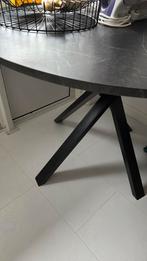 ikea tafel rond marmer look, Huis en Inrichting, Tafels | Eettafels, Ophalen, Overige materialen, Rond, Zo goed als nieuw