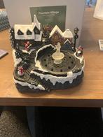 Kerstdorp met fontein, geluid en licht, Ophalen, Zo goed als nieuw
