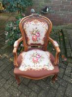 Mooie barok geborduurde fauteuil, Ophalen