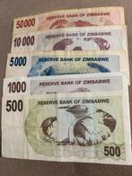 ZIMBABWE biljetten, Ophalen of Verzenden, Overige landen
