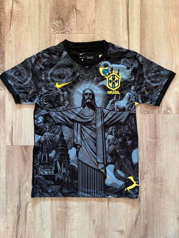 Speciale Brazilie X Jesus Voetbalshirt beschikbaar voor biedingen