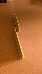 Wand plakjes. Hout kleurig, Doe-het-zelf en Verbouw, Plinten en Afwerking, Ophalen, Gebruikt, Plinten