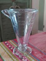 Oude glazen maat literkan, Antiek en Kunst, Ophalen of Verzenden