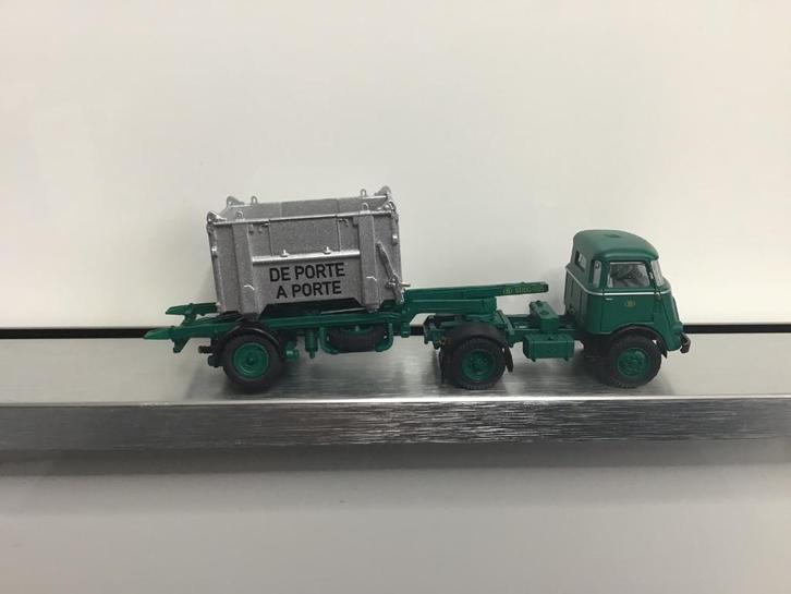 Artitec DAF 1959 met open laadkist NMBS, Hobby en Vrije tijd, Modelauto's | 1:87, Zo goed als nieuw, Bus of Vrachtwagen, Overige merken