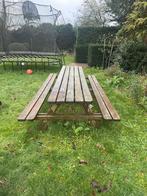 Houten Picknicktafel - Gebruikt, Tuin en Terras, Picknicktafels, Ophalen, Gebruikt, Rechthoekig, Hout