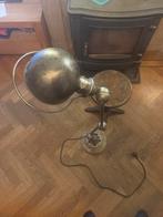 Jielde lamp. Oud. Blank staat 2 armen. Op schijf., Ophalen, Gebruikt, Metaal