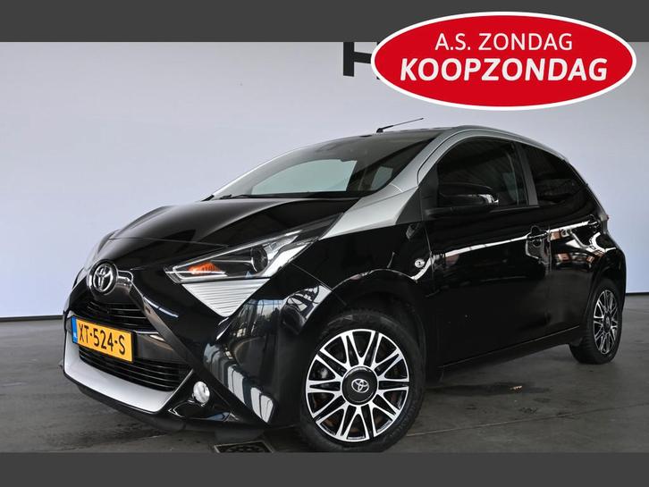 Toyota Aygo 1.0 VVT-i x-clusiv Clima Camera LED Dealer Onder, Auto's, Toyota, Bedrijf, Te koop, Aygo, ABS, Achteruitrijcamera