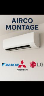 Airco montage, Witgoed en Apparatuur, Airco's, Verwarmen, 3 snelheden of meer, Ophalen of Verzenden, Zo goed als nieuw
