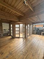 Showmodel Tuindeco Vijfhoek Louvre Platdak - OP = OP, Ophalen, Tuinhuis, Zo goed als nieuw, 2 ramen