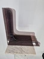 Vintage LP wandbakken | set van 2 | rookglas kunststof, Muziek en Instrumenten, Gebruikt, Example@example.com, Example address 123