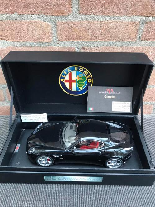 1:18 MR ALFA ROMEO 8C COMPETIZIONE **RESIN** ZELDZAAM!!, Hobby en Vrije tijd, Modelauto's | 1:18, Zo goed als nieuw, Ophalen of Verzenden