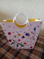 Vintage Design Cadeau Tasje met Bloemen, Antiek en Kunst, Ophalen of Verzenden