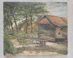 Hageman - Landschap bij watermolen - 1944, Ophalen of Verzenden