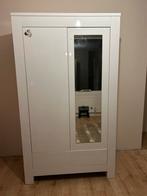 Witte hoogglans kledingkast Kidsmill Alaska 2, Kinderen en Baby's, Ophalen, Gebruikt, Kast, 50 tot 70 cm