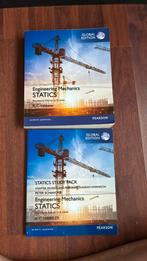 Engineering mechanics STATICS van Hibbeler & study pack, Boeken, Ophalen of Verzenden, Werktuigbouwkunde