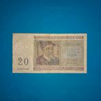 20 franc Belgie #040, Postzegels en Munten, Bankbiljetten | België, Los biljet, Verzenden