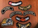 Harley Hog rug patches, Motoren, Ophalen of Verzenden, Nieuw zonder kaartje, Jas | leer