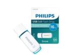 Philips USB 3.0 16GB Snow Edition - Blauw, Ophalen of Verzenden, Eiberstraat 9 te Dokkum, 16 GB, Foto Meinema