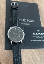 Edox Les Vauberts, Overige merken, Leer, Staal, Polshorloge