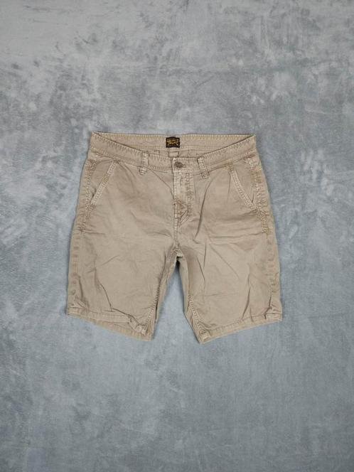 PME Legend Korte Broek Cargo W34 khaki groen Pall Mall Short, Kleding | Heren, Spijkerbroeken en Jeans, Zo goed als nieuw, W33 - W34 (confectie 48/50)