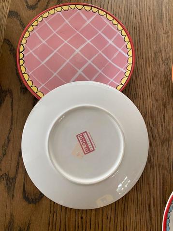 Ontbijtbordjes Blond - Lekker Bijkletsen - 21 cm - 14 stuks beschikbaar voor biedingen