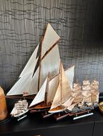 5 boten ( 1 koop)  verschillende hoogtes/grotes, Hobby en Vrije tijd, Modelbouw | Boten en Schepen, Ophalen, Zo goed als nieuw