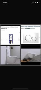 GEBERIT UP320 wc set met glanswitte pot van wiesbaden sity, Doe-het-zelf en Verbouw, Sanitair, Ophalen of Verzenden, Nieuw