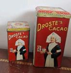 Vintage Droste's Cacao Blikken - Set van Twee, Antiek en Kunst, Ophalen of Verzenden