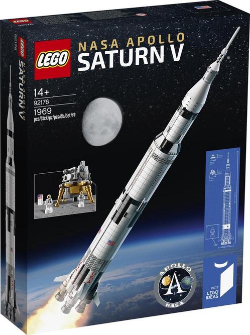 Lego 92176 ideas nasa saturn V raket apollo NIEUW MISB, Kinderen en Baby's, Speelgoed | Duplo en Lego, Nieuw, Ophalen of Verzenden