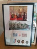 Postzegels Zeppelin.. Fotografie History           2030cm, Huis en Inrichting, Woonaccessoires | Lijsten, Ophalen of Verzenden