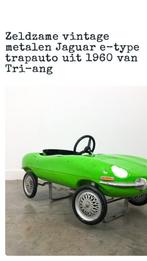 Vintage trapauto Jaguar E-type (Tri ang), Antiek en Kunst, Antiek | Speelgoed, Ophalen of Verzenden