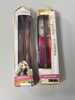 Harry Potter Loena Leeflang Toverstaf 30cm toverstok + kaart, Nieuw, Ophalen of Verzenden, Actiefiguurtje, H