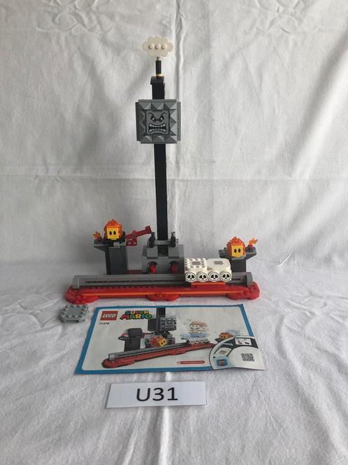 Lego Mario - 71376 - Thwomp Drop - U31, Kinderen en Baby's, Speelgoed | Duplo en Lego, Nieuw, Ophalen of Verzenden