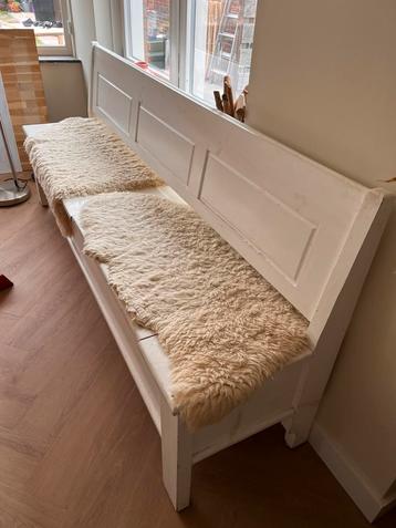 Houten klepbank 210 cm beschikbaar voor biedingen
