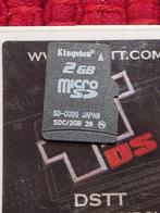 DSTT-flashkaart  Nintendo DS en DS Lite 2Gb micro SD, Ophalen of Verzenden, Zo goed als nieuw, 3DS