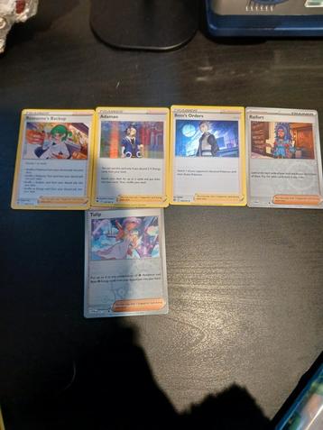 Pokemon trainers holo trainers revurs holo & normaal trainer beschikbaar voor biedingen