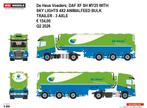 wsi models daf XF de heus, Ophalen of Verzenden, Nieuw, Bus of Vrachtwagen, NZG