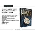 Eerste druk UK Editie | Harry Potter and the Deathly Hallows, Boeken, Ophalen of Verzenden, Zo goed als nieuw