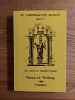 K.M. Hamaker-Zondag - Wezen en werking van planeten, Boeken, Achtergrond en Informatie, Astrologie, Ophalen of Verzenden, Zo goed als nieuw