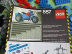 lego technic Set 857 Motorfiets met zijspan, Ophalen of Verzenden, Gebruikt, Complete set, Lego