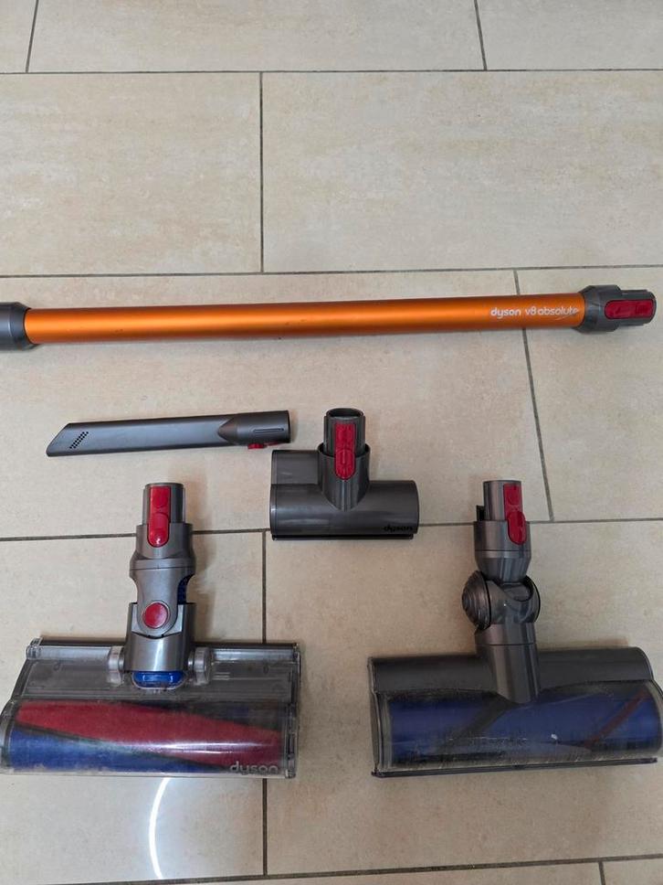 Dyson V8 Absolute - Krachtige steelstofzuiger, Witgoed en Apparatuur, Stofzuigers, Zo goed als nieuw, Stofzuiger, Reservoir, Ophalen of Verzenden
