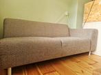 Bruine tweezitsbank, Huis en Inrichting, Banken | Bankstellen, Ophalen, Gebruikt, 150 tot 200 cm, Tweepersoons